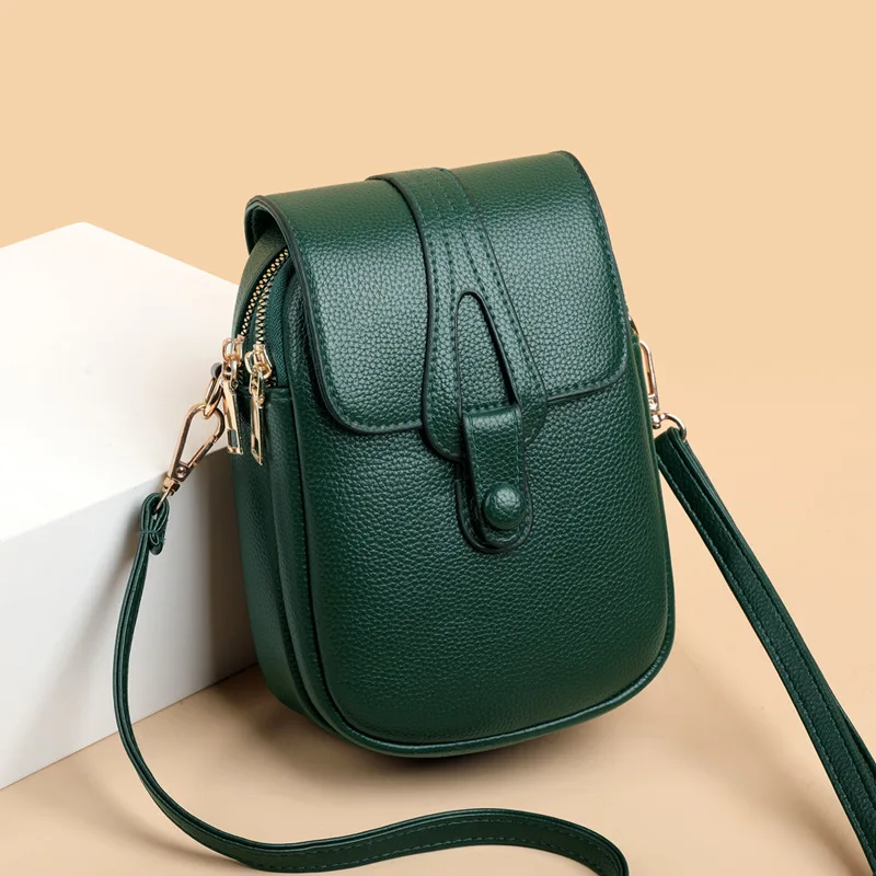 Compact Leather Sling Bag with Button Flap, Lightweight Crossbody Purse with Adjustable Strap for Everyday Carry Casual Outings
Compact Leather Sling Bag with Button Flap, Lightweight Crossbody Purse with Adjustable Strap for Everyday Carry Casual Outings