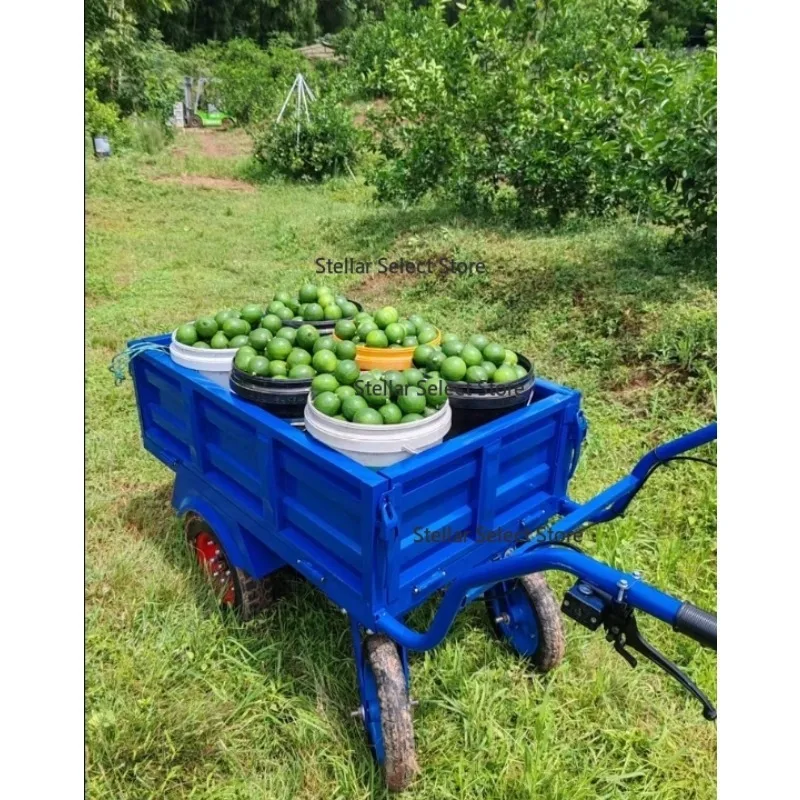 All-electric Four-wheeled Handcart, High-power Cargo Transportation Platform Vehicle, A Miracle of Handling
All-electric Four-wheeled Handcart, High-power Cargo Transportation Platform Vehicle, A Miracle of Handling