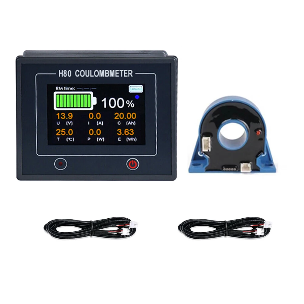 100V Digital LCD Battery Alarm Function Capacity Low Self-consumption Memory Function Touch Battery Level Display
100V Digital LCD Battery Alarm Function Capacity Low Self-consumption Memory Function Touch Battery Level Display