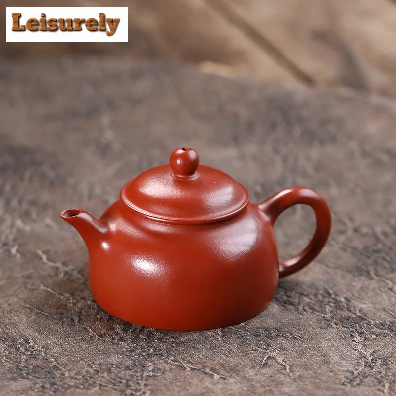100ml Boutique Yixing Purple Clay Teapots Handmade Pot Raw Ore Zhu Mud Kettle Zisha Tea Set Drinkware Accessories Supplies Craft
100ml Boutique Yixing Purple Clay Teapots Handmade Pot Raw Ore Zhu Mud Kettle Zisha Tea Set Drinkware Accessories Supplies Craft