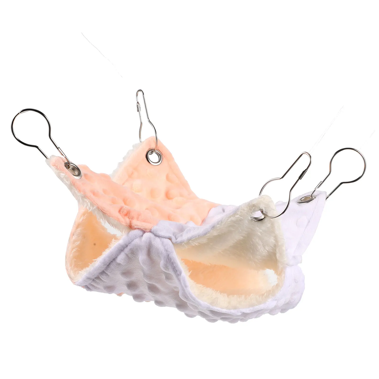 Pet Hammock Warm Sleeping Bed for Hamsters Rats Guinea Pigs Comfortable Resting Nest Cage Home Cloth Double Layer
Pet Hammock Warm Sleeping Bed for Hamsters Rats Guinea Pigs Comfortable Resting Nest Cage Home Cloth Double Layer