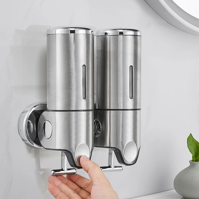 Toilate Hotel Soap Dispensers Mounted Nordic Stainless Steel Shower Soap Dispensers Douche Modern Dispensador Jabon Furniture
Toilate Hotel Soap Dispensers Mounted Nordic Stainless Steel Shower Soap Dispensers Douche Modern Dispensador Jabon Furniture