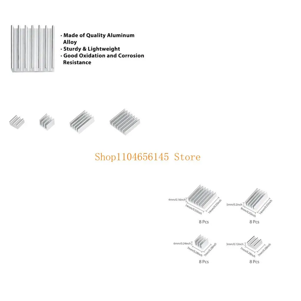 5ASD Эффективное охлаждение с набором алюминиевого радиатора в 32 -м месте для 4B для энтузиастов DIY
5ASD Эффективное охлаждение с набором алюминиевого радиатора в 32 -м месте для 4B для энтузиастов DIY