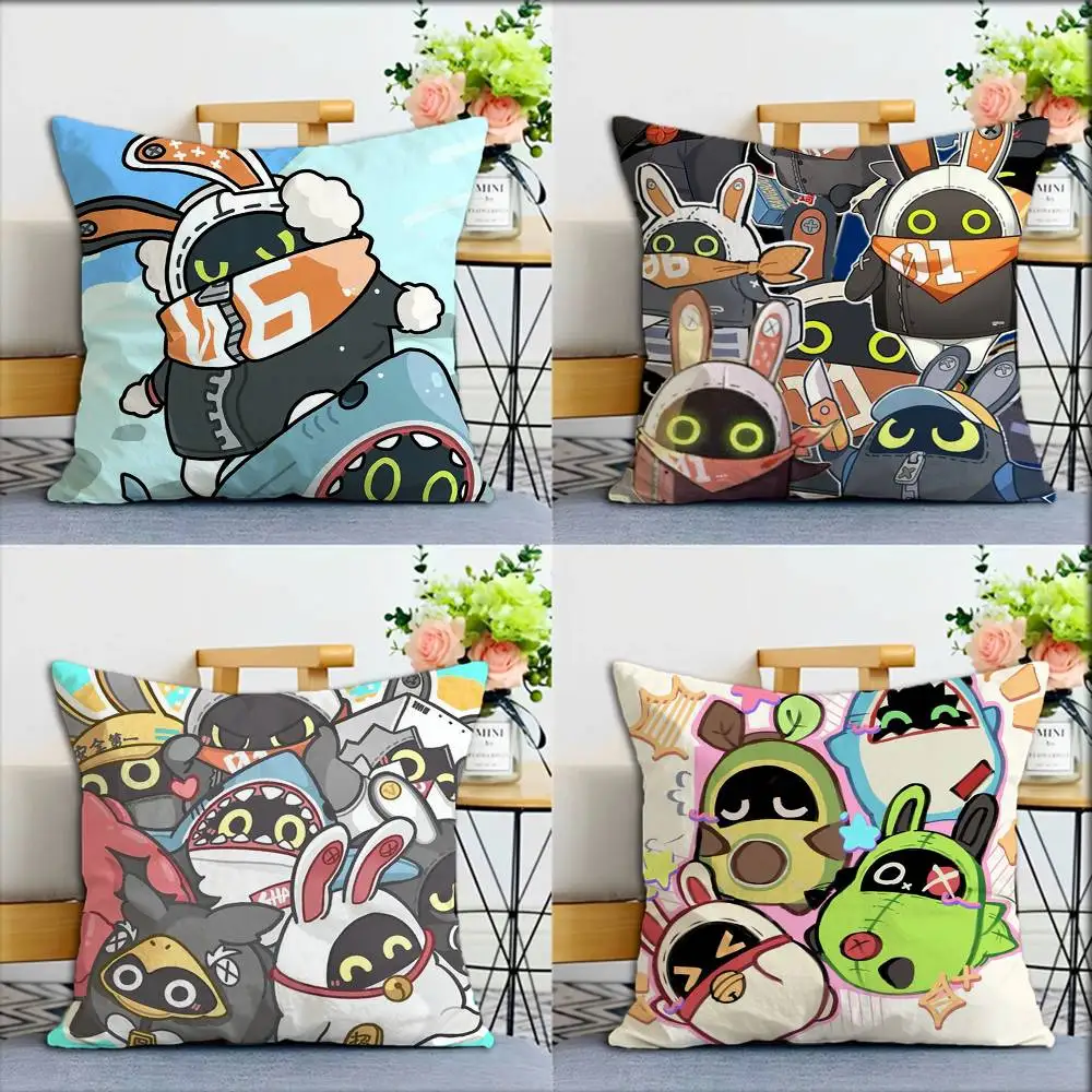 GAME Bangboo World Various Sizes Square Pillow Case For Car Home Bedchamber Decor
GAME Bangboo World Various Sizes Square Pillow Case For Car Home Bedchamber Decor