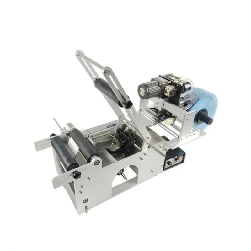 Desktop electric manual labeling machine for round and beverage bottles
Desktop electric manual labeling machine for round and beverage bottles