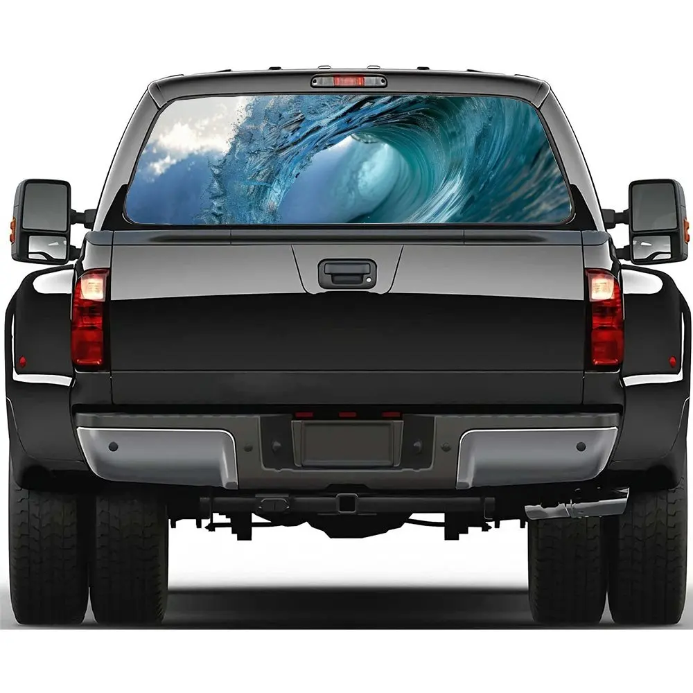 Amazing Waves and Rapids Car Rear Windshield Sticker Truck Window See Through Perforated Back Window Vinyl Decal Decoration
Amazing Waves and Rapids Car Rear Windshield Sticker Truck Window See Through Perforated Back Window Vinyl Decal Decoration