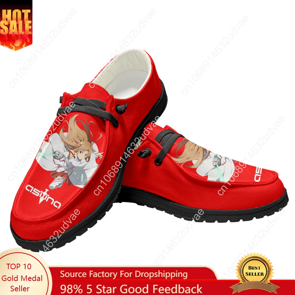 Sword Art Online Asuna Casual Shoes Flat Shoe Men Woman Breathable Casual Indoor Lightweight Footwear Couple Custom Made Shoe
Sword Art Online Asuna Casual Shoes Flat Shoe Men Woman Breathable Casual Indoor Lightweight Footwear Couple Custom Made Shoe
