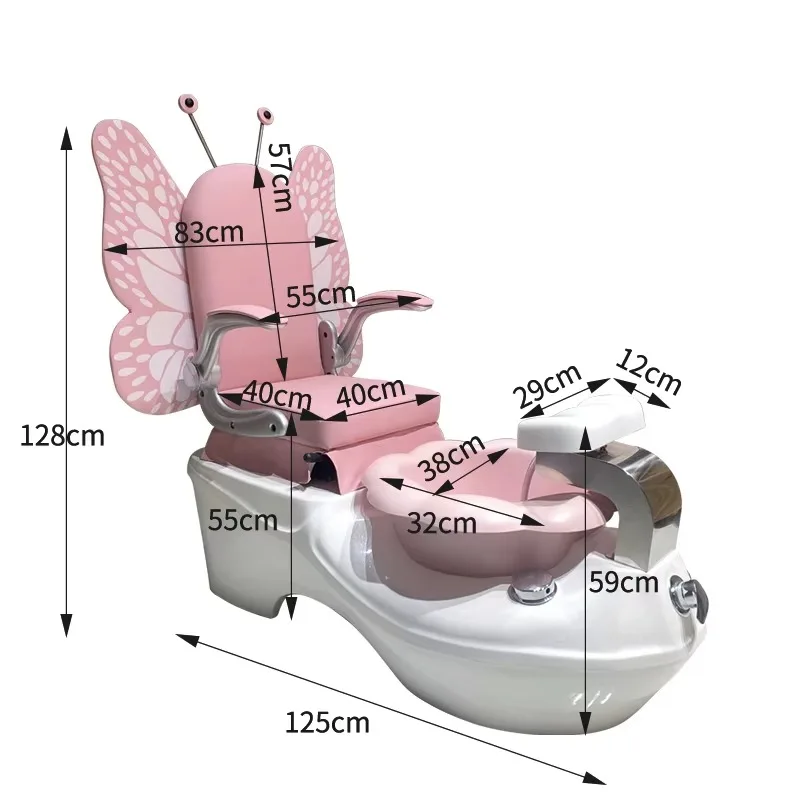 Hot Sale Pink Velvet Spa Furniture Set Nail Pedicure Station Kid Pedicure Spa Chair With Ceramic Pedicure Sink
Hot Sale Pink Velvet Spa Furniture Set Nail Pedicure Station Kid Pedicure Spa Chair With Ceramic Pedicure Sink