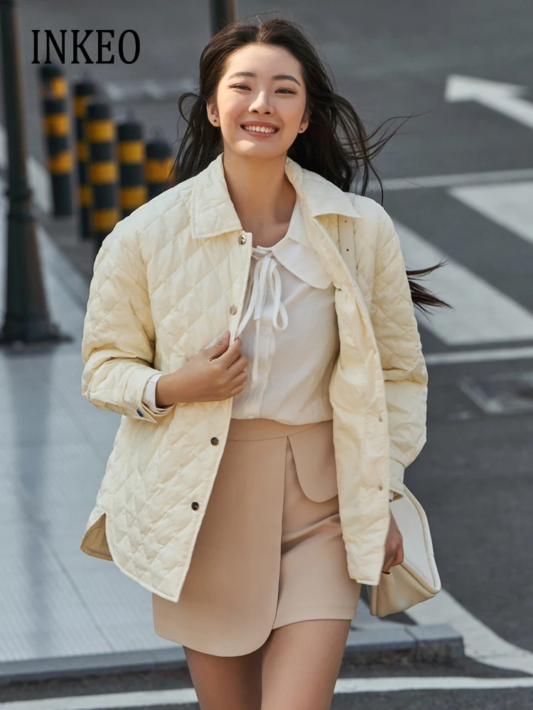Stylish Winter Women's Down Shirt jacket Loose Pink Black White 90% White duck down Coat Warm Chic Clothing 2023 INKEO 3O150
Stylish Winter Women's Down Shirt jacket Loose Pink Black White 90% White duck down Coat Warm Chic Clothing 2023 INKEO 3O150