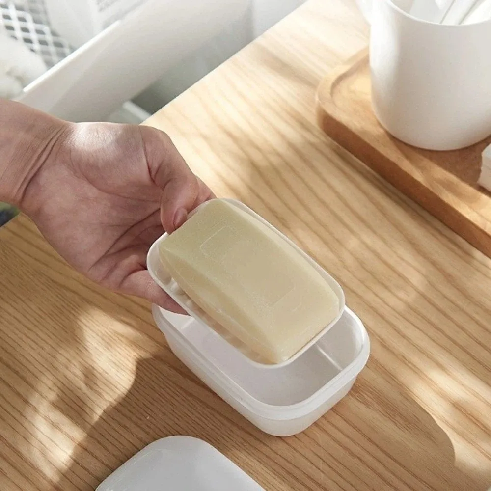 Waterproof Leakproof Soap Holder with Lid Detachable Travel Bar Soap Case Plastic Draining Layer Soap Box Bathroom Accessories
Waterproof Leakproof Soap Holder with Lid Detachable Travel Bar Soap Case Plastic Draining Layer Soap Box Bathroom Accessories