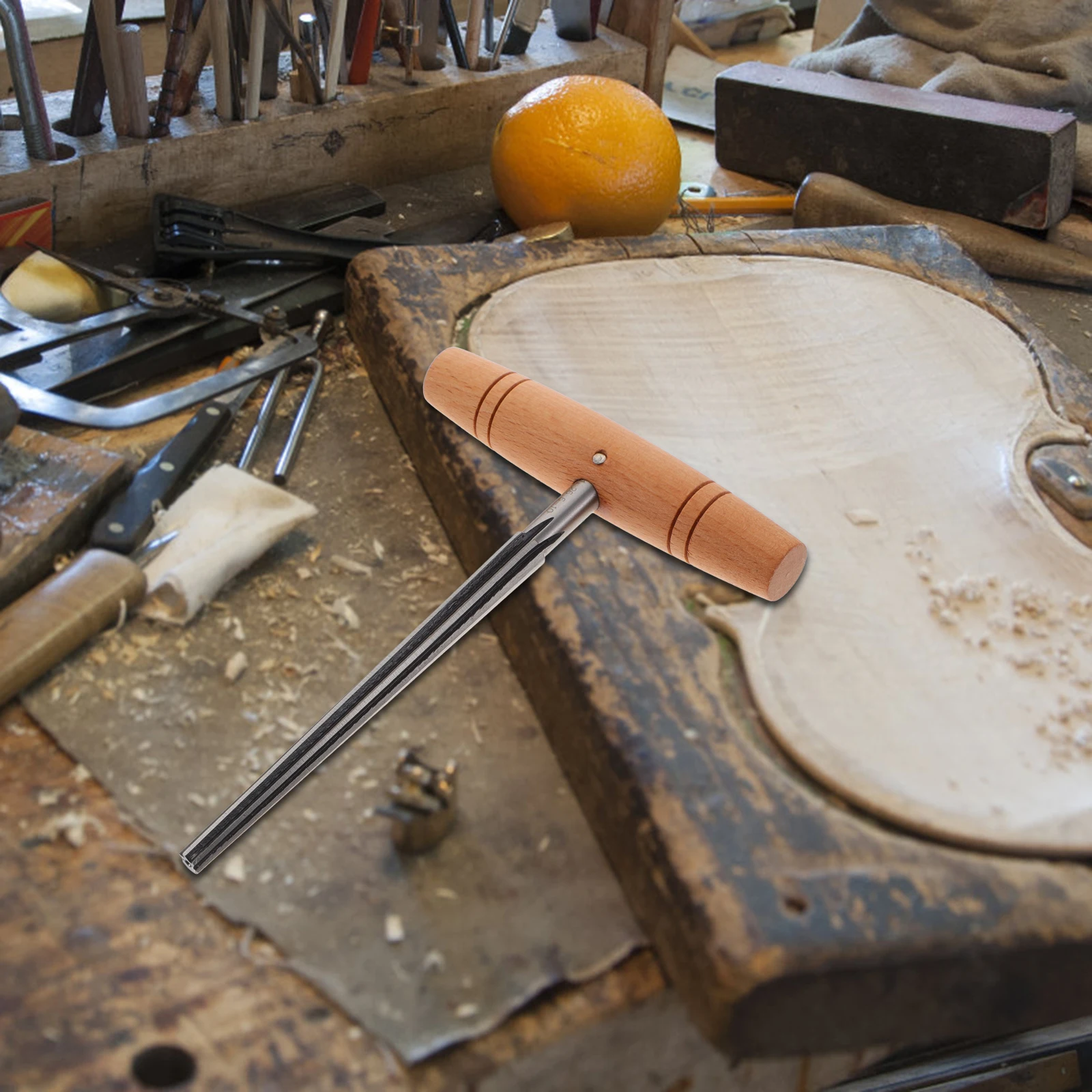 All In One Peghole Reamer For Guitar Violin Tuner Installation Pickguard Enlargement Two Degree Taper Design Durable Steel Tool
All In One Peghole Reamer For Guitar Violin Tuner Installation Pickguard Enlargement Two Degree Taper Design Durable Steel Tool