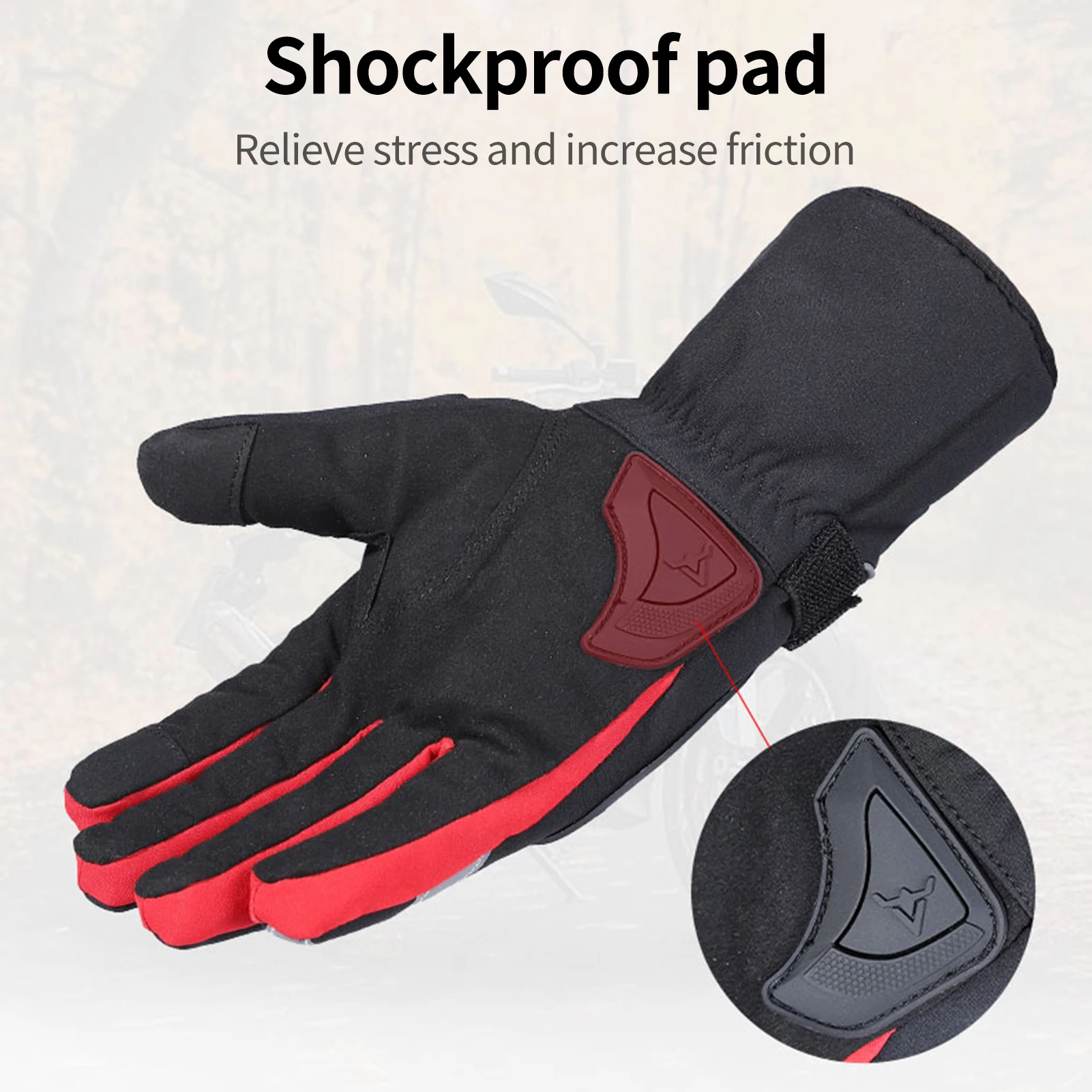 2023 New Winter Motorcycle Gloves Waterproof Cold Weather Motorcycle Gloves Warm Riding Gloves with Reflective Stripe
2023 New Winter Motorcycle Gloves Waterproof Cold Weather Motorcycle Gloves Warm Riding Gloves with Reflective Stripe