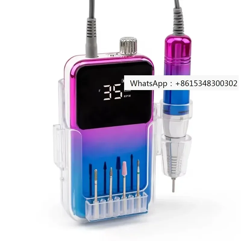 US Nail Supply Cordless Portable Rechargeable Professional 35000RPM Nail Drill OEM Supplies Machine Nail Drill
US Nail Supply Cordless Portable Rechargeable Professional 35000RPM Nail Drill OEM Supplies Machine Nail Drill