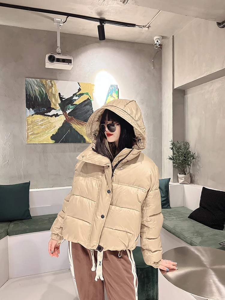 Winter Coat Women Clothes Down Cotton-Padded Jacket 2022 Short Loose Solid Color Long-sleeved Female Parkas
Winter Coat Women Clothes Down Cotton-Padded Jacket 2022 Short Loose Solid Color Long-sleeved Female Parkas