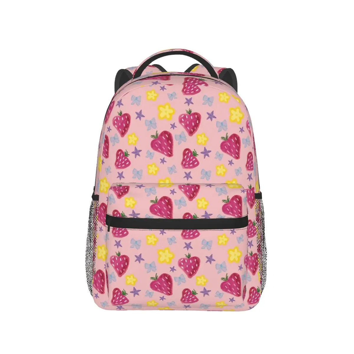 Strawberry And Star Pattern Backpack Hot Sale Daypack Large Capacity Boys Girls BookBag School Bag Shoulder Bags for Men Women
Strawberry And Star Pattern Backpack Hot Sale Daypack Large Capacity Boys Girls BookBag School Bag Shoulder Bags for Men Women