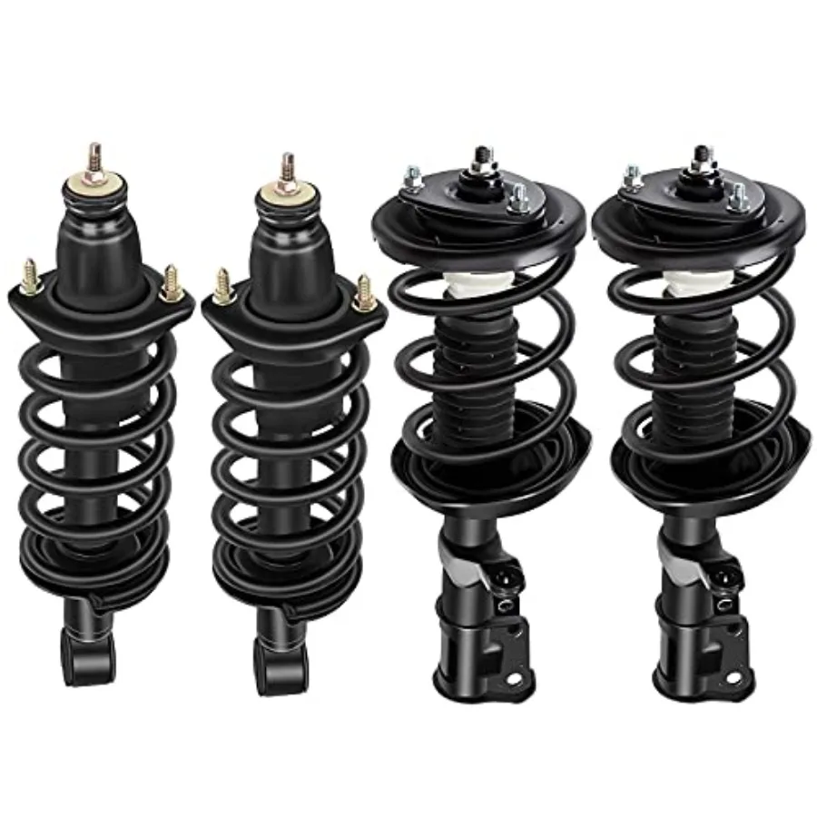 Strut Spring Assembly Front and Rear Pair Shock Struts Coil Springsr Fit 2002-2006 for CR-V 4WD AWD FWD
Strut Spring Assembly Front and Rear Pair Shock Struts Coil Springsr Fit 2002-2006 for CR-V 4WD AWD FWD