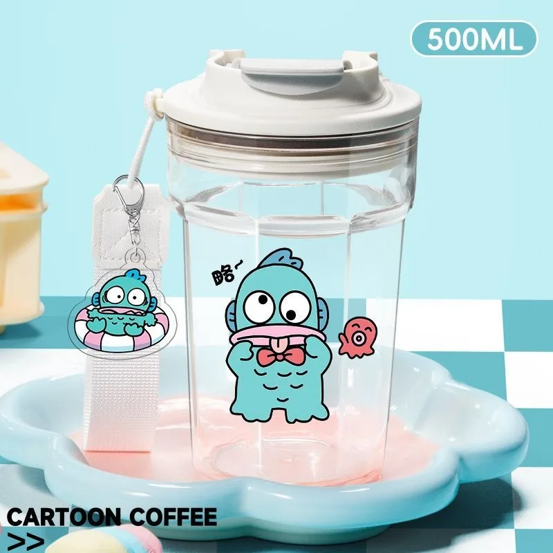 Hangyodon Anime Kawaii Sanrio Ins Fashion Large Capacity Drinking Coffee Cup Cute Cartoon Portable Water Bottle Gifts Toys
Hangyodon Anime Kawaii Sanrio Ins Fashion Large Capacity Drinking Coffee Cup Cute Cartoon Portable Water Bottle Gifts Toys