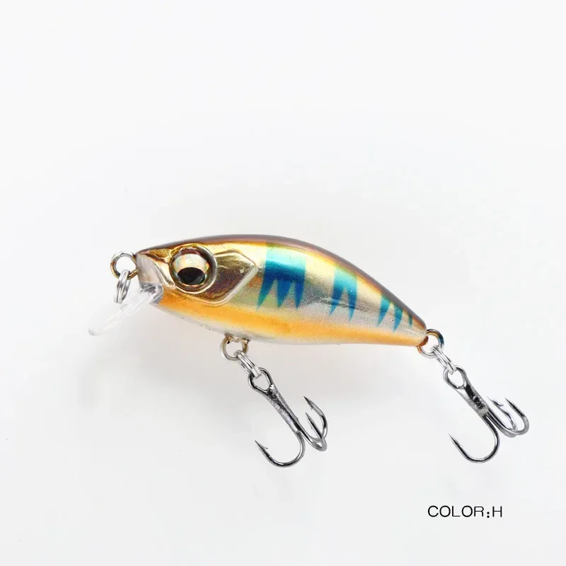 Micro Minnow Fishing Lure 5cm 4.9g Wobbler Fat Beagle Slow Sinking Jerkbait Artificial Hard Bait Fresh Water Trout Bass Bait
Micro Minnow Fishing Lure 5cm 4.9g Wobbler Fat Beagle Slow Sinking Jerkbait Artificial Hard Bait Fresh Water Trout Bass Bait