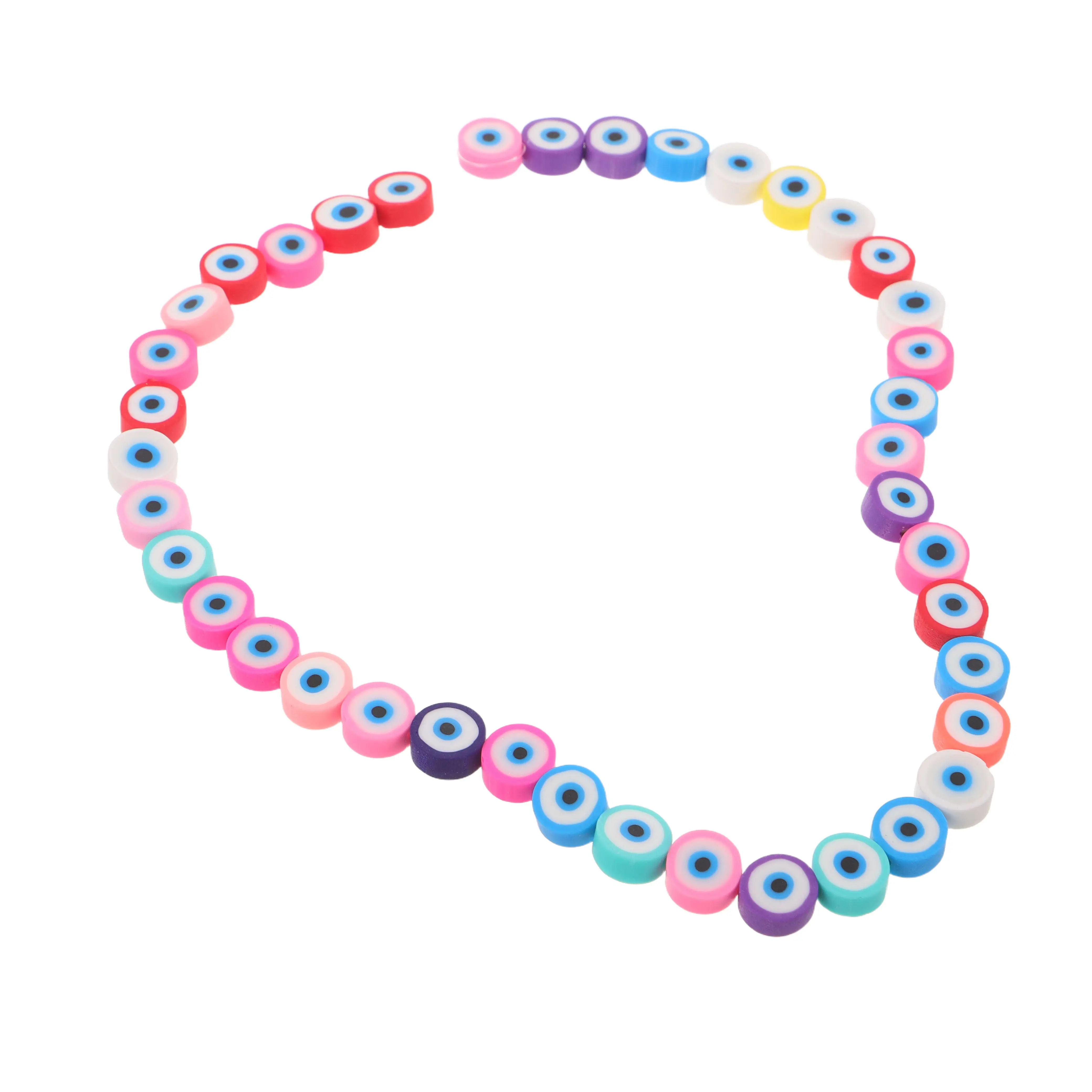 Evil Eye Polymer Clay Beads Flat Back DIY Jewelry Making Charms for Bracelets Necklaces Earrings Keychains Craft Spacers
Evil Eye Polymer Clay Beads Flat Back DIY Jewelry Making Charms for Bracelets Necklaces Earrings Keychains Craft Spacers