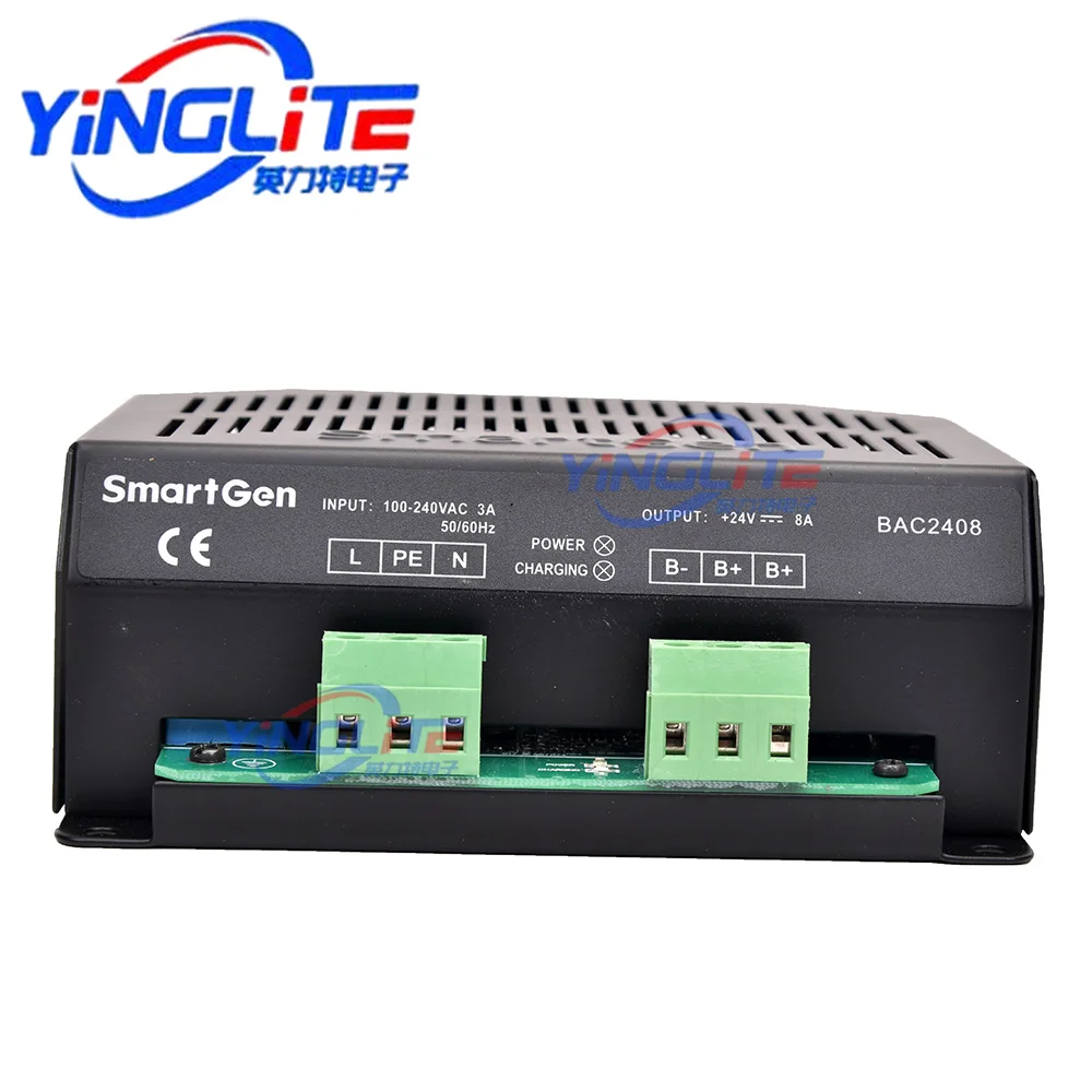 Оригинальный модуль управления зарядным устройством SmartGen BAC2408 24 В 8 А, аккумулятор Smart
Оригинальный модуль управления зарядным устройством SmartGen BAC2408 24 В 8 А, аккумулятор Smart