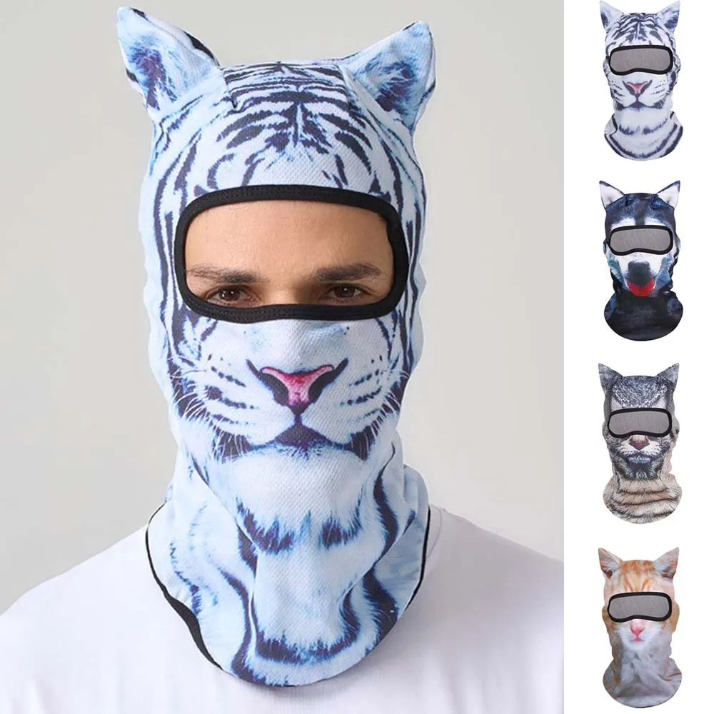 Summer Outdoor Riding Balaclavas Hat Animals Pattern Full Face Mask Mesh Breathable Ice Silk Sunscreen Pullover Cap Party Props
Summer Outdoor Riding Balaclavas Hat Animals Pattern Full Face Mask Mesh Breathable Ice Silk Sunscreen Pullover Cap Party Props
