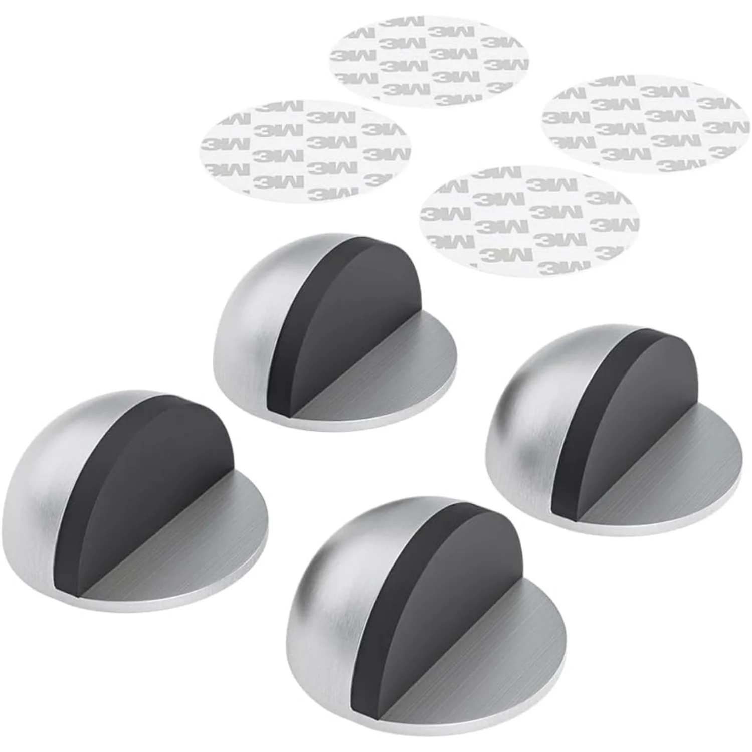 4 Pack Door Stoppers, Adhesive , Stainless Steel Half Dome Floor Door Stop, Brushed Nickel , No Drill for Office, Bedroom, Liv
4 Pack Door Stoppers, Adhesive , Stainless Steel Half Dome Floor Door Stop, Brushed Nickel , No Drill for Office, Bedroom, Liv