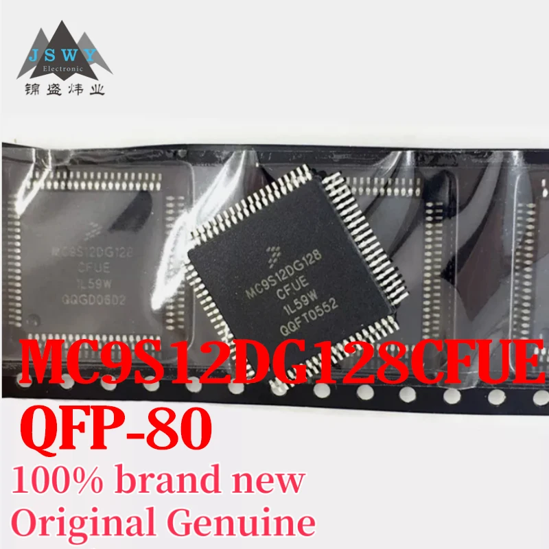 (2/20 pcs) MC9S12DG128CFUE MC9S12DG128 QFP80 Integrated Circuit IC Genuine Free Shipping 
(2/20 pcs) MC9S12DG128CFUE MC9S12DG128 QFP80 Integrated Circuit IC Genuine Free Shipping