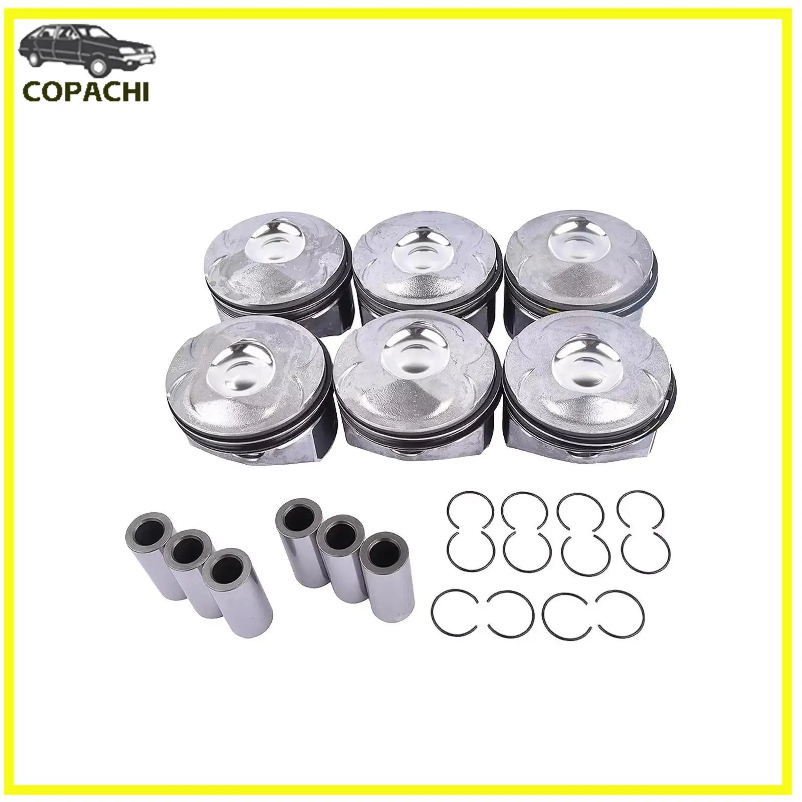 6pcs Engine Piston&Rings +0.5 LR062617 For Jaguar F-Pace XE Land Rover Discovery 3.0L Engine Car Accessories Parts Replacement
6pcs Engine Piston&Rings +0.5 LR062617 For Jaguar F-Pace XE Land Rover Discovery 3.0L Engine Car Accessories Parts Replacement