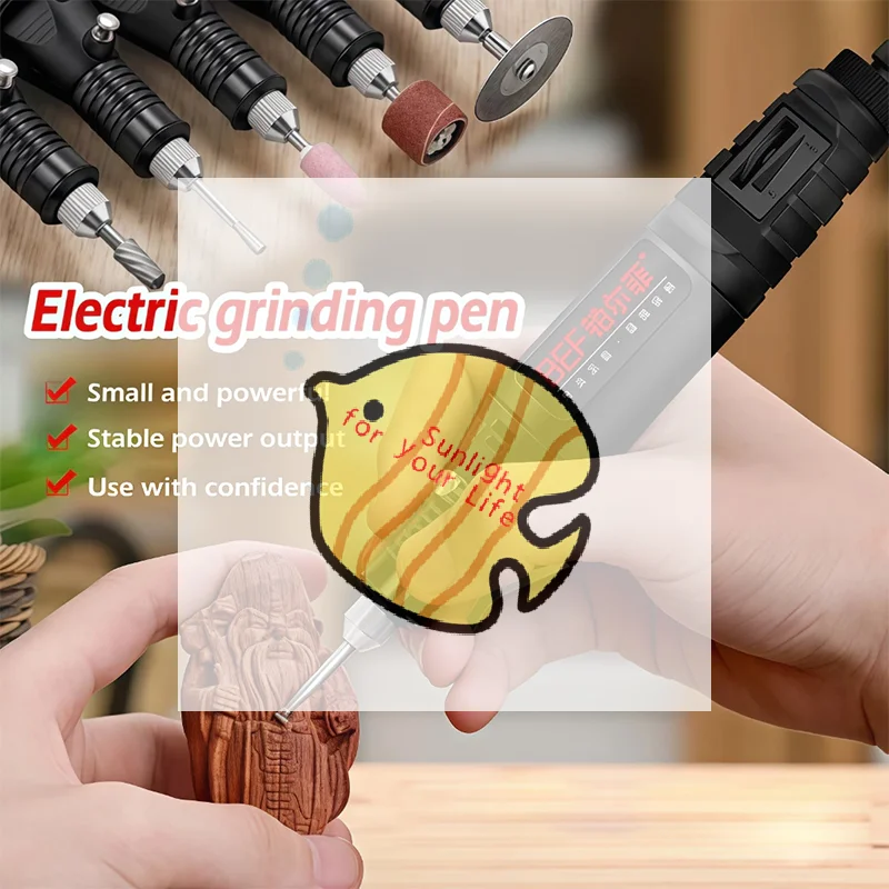 12V Portable Mini Electric Drill; Variable Speed Engraving Pen and Polishing Gadget
12V Portable Mini Electric Drill; Variable Speed Engraving Pen and Polishing Gadget