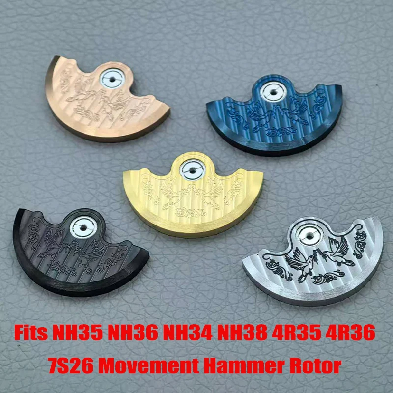 NH35 NH38 Automatic Hammer Rotor Modifcation Fit for NH36 NH34 NH38 NH39 NH70 4R35 7S 6R Mechanica Movement Oscillating Parts 
NH35 NH38 Automatic Hammer Rotor Modifcation Fit for NH36 NH34 NH38 NH39 NH70 4R35 7S 6R Mechanica Movement Oscillating Parts