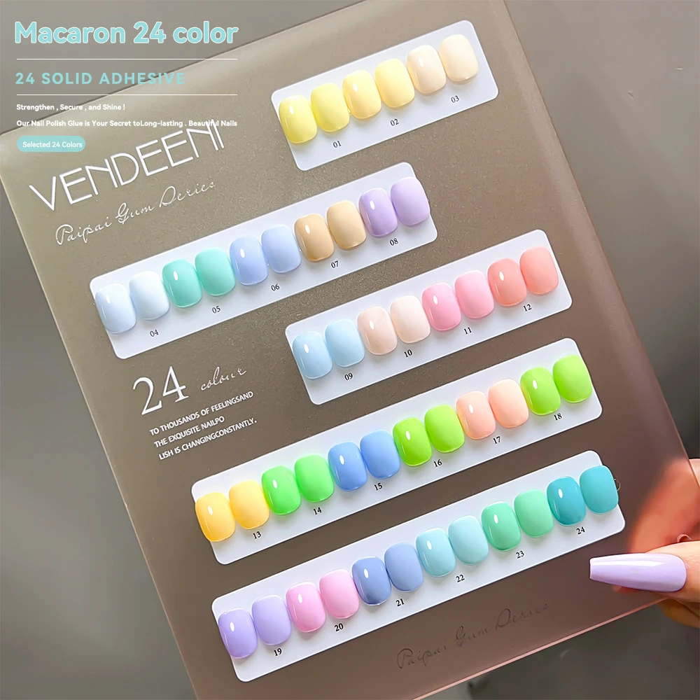 24Colors Macarone Color Nail Gel Polish 15ml Vernis Semi Permanent Spring Nail Art Manicure Soak Off LED UV Gel Nail Varnishes
24Colors Macarone Color Nail Gel Polish 15ml Vernis Semi Permanent Spring Nail Art Manicure Soak Off LED UV Gel Nail Varnishes