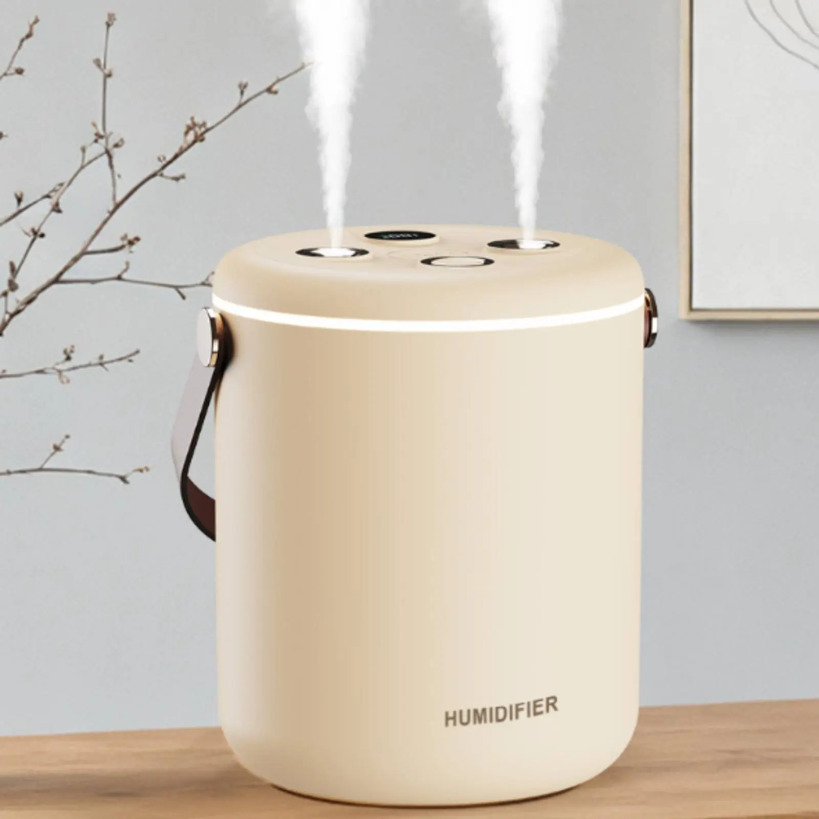 Digital Humidifier Large Capacity USB Desktop Humidifier Night Use Auto Shut-Turn off for Bedroom, Office
Digital Humidifier Large Capacity USB Desktop Humidifier Night Use Auto Shut-Turn off for Bedroom, Office