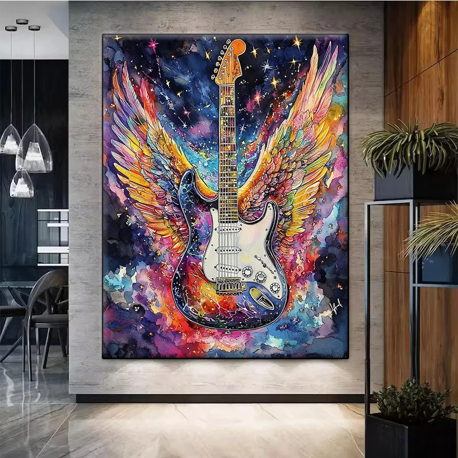 Full Diamond Embroidery Fantasy Art Angel Wings Guitar Sale Gift Handicraft Diamond Painting Cross Stitch Home Decoration
Full Diamond Embroidery Fantasy Art Angel Wings Guitar Sale Gift Handicraft Diamond Painting Cross Stitch Home Decoration