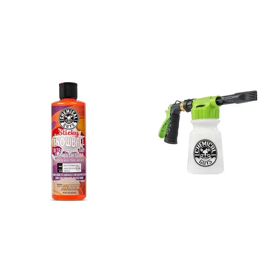 CWS21516FBB Foam Blaster Bundle Sticky Snowball Ultra Snow Foam Мыло для автомойки, 16 цветов унции Acc326 Torq Foam Blaster 6 Пистолет для мытья пены
CWS21516FBB Foam Blaster Bundle Sticky Snowball Ultra Snow Foam Мыло для автомойки, 16 цветов унции Acc326 Torq Foam Blaster 6 Пистолет для мытья пены