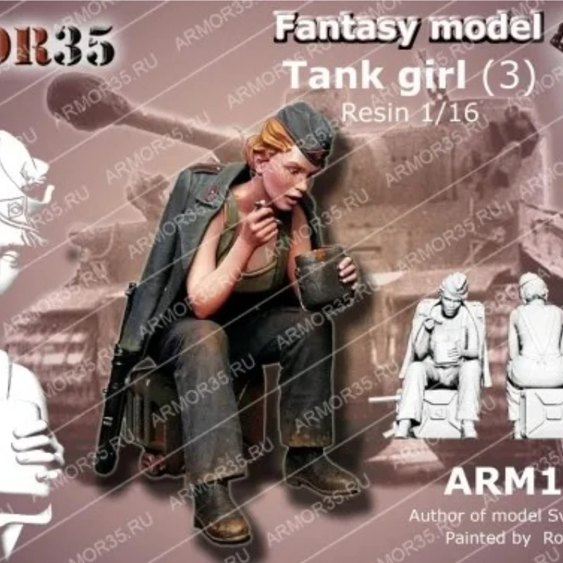 1/16 Scale Resin Figures Assembly Model Kit TANK GIRL Fantasy Miniature Garage Kit Unassembled and Unpainted S50
1/16 Scale Resin Figures Assembly Model Kit TANK GIRL Fantasy Miniature Garage Kit Unassembled and Unpainted S50