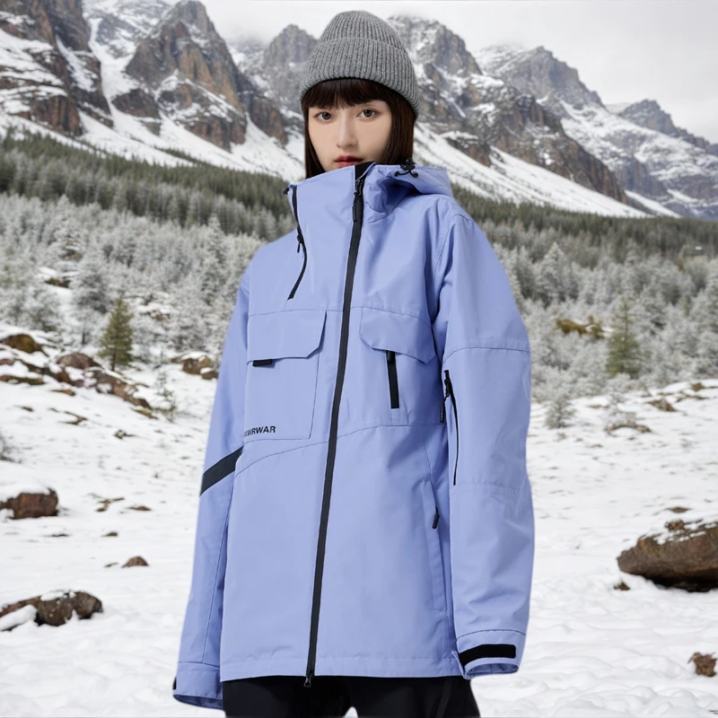 New Unisex Ski Jacket for Men Women Outdoor Windproof Waterproof Winter Padded Coat for Skiing AlpineTrendy Snow Outerwear Top
New Unisex Ski Jacket for Men Women Outdoor Windproof Waterproof Winter Padded Coat for Skiing AlpineTrendy Snow Outerwear Top