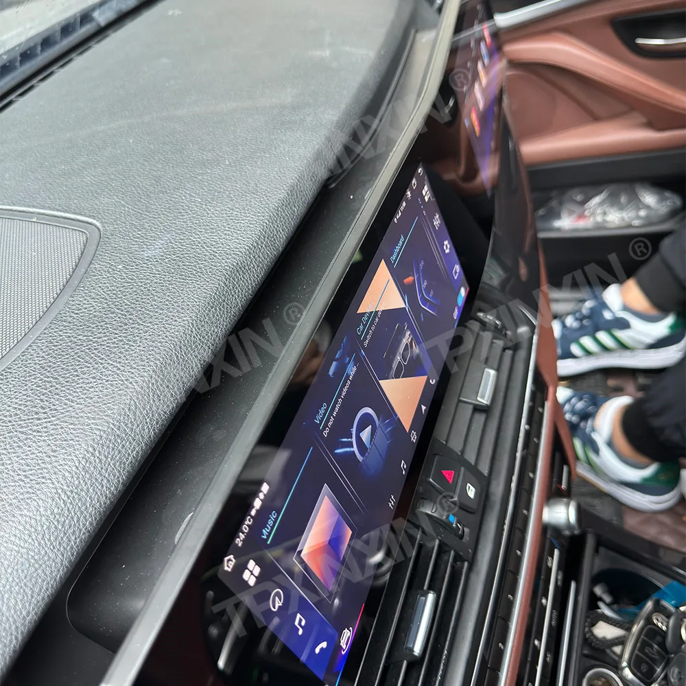 Двухэкранный мультимедийный центр Android для BMW 5 серии F10 F11 2010~2017: автомагнитола, GPS-навигатор, головное устройство
Двухэкранный мультимедийный центр Android для BMW 5 серии F10 F11 2010~2017: автомагнитола, GPS-навигатор, головное устройство