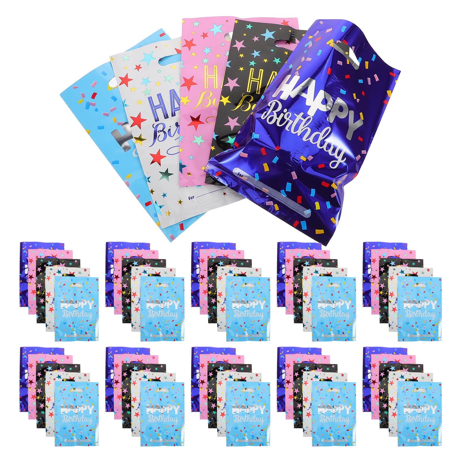 50pcs Star Aluminum Film Gift Bags Party Snack Present Storage Cute Goodie Kids Birthday Party Favor Bags Large Capacity
50pcs Star Aluminum Film Gift Bags Party Snack Present Storage Cute Goodie Kids Birthday Party Favor Bags Large Capacity