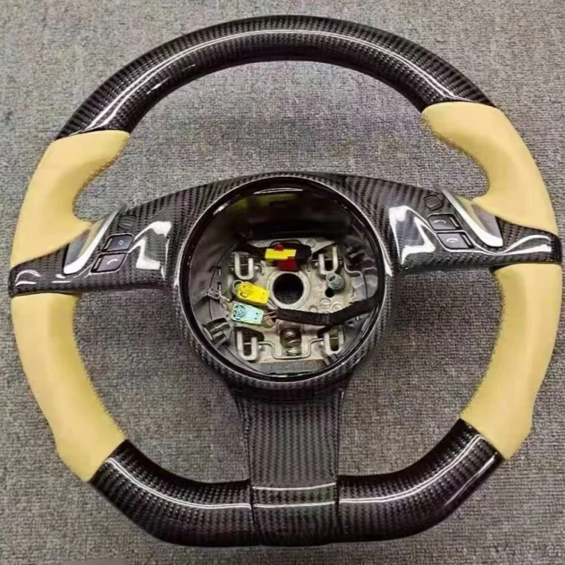 Sports Carbon Fiber Steering Wheel for Porsche 718 911 918 Spyder CARRERA GT Cayenne GT2RS MACAN Panamera TAYCAN Turbo 4S
Sports Carbon Fiber Steering Wheel for Porsche 718 911 918 Spyder CARRERA GT Cayenne GT2RS MACAN Panamera TAYCAN Turbo 4S