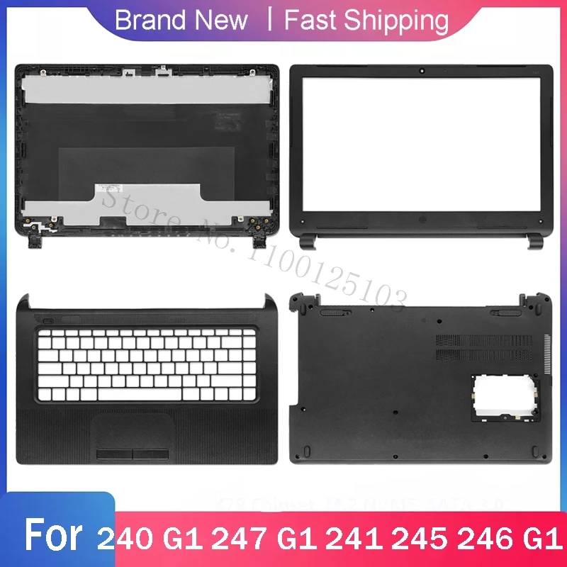 Новая нижняя деталь для ноутбука HP 240 G1 247 G1 241 245 G1 Series, задняя крышка для ноутбука, ЖК-дисплей, передняя панель, Упор для рук, верхняя крышка A, B, C, D, Черная
Новая нижняя деталь для ноутбука HP 240 G1 247 G1 241 245 G1 Series, задняя крышка для ноутбука, ЖК-дисплей, передняя панель, Упор для рук, верхняя крышка A, B, C, D, Черная