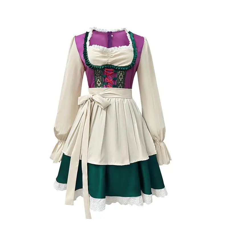 Halloween Bavarian Beer Women's Dress Stage Costume Festival Party Performance Work Uniform Cosplay Outfit Ethnic Stage Wear
Halloween Bavarian Beer Women's Dress Stage Costume Festival Party Performance Work Uniform Cosplay Outfit Ethnic Stage Wear