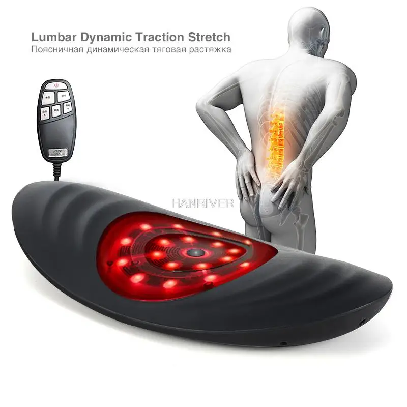 Infrared Electric Lumbar Traction Device Waist Back Massager Vibration Massage Lumbar Spine Support Waist Relieve Waist Fatigue
Infrared Electric Lumbar Traction Device Waist Back Massager Vibration Massage Lumbar Spine Support Waist Relieve Waist Fatigue