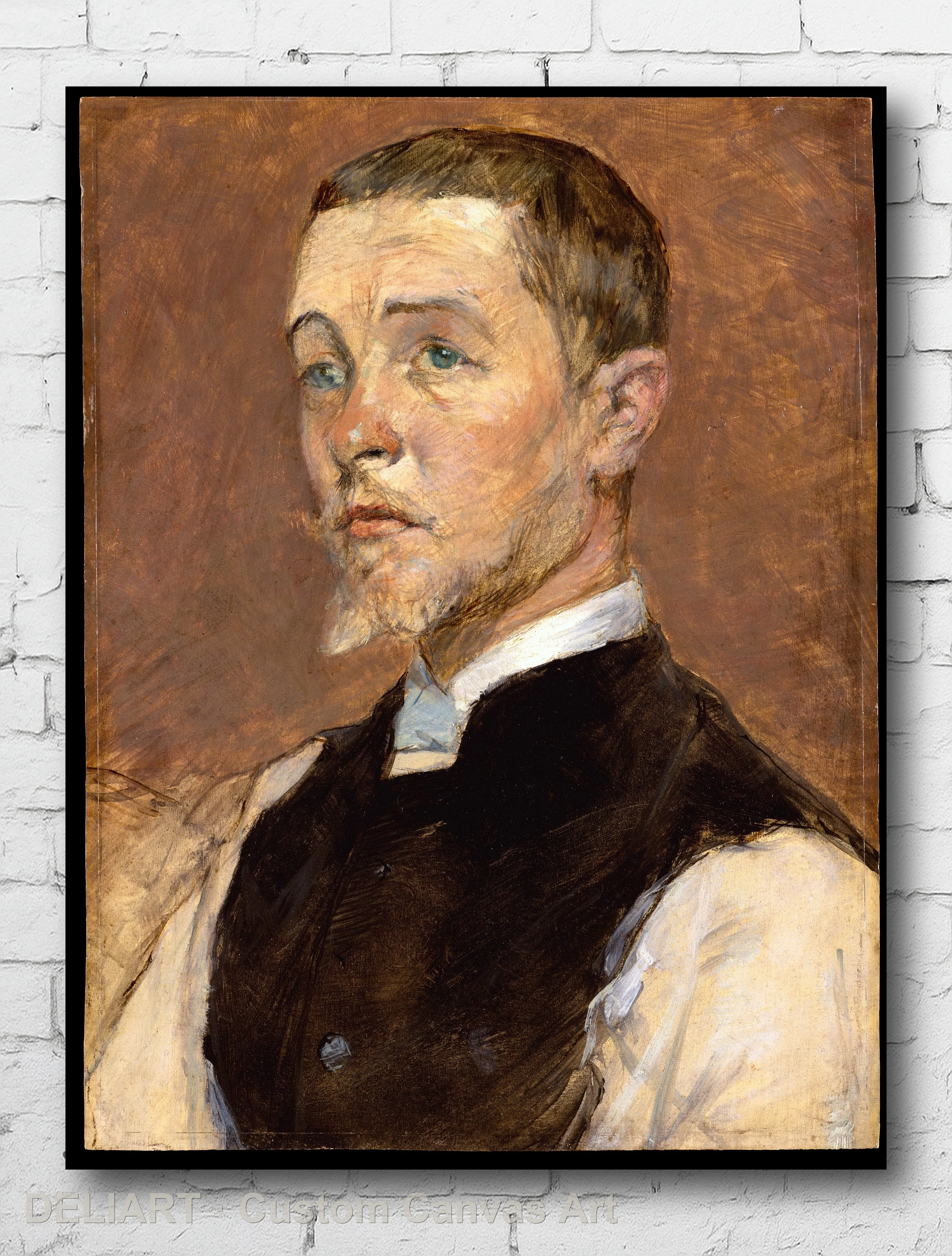 Albert (René) Grenier (1858–1925) by Henri de Toulouse-Lautrec, 1858 - Vintage Travel Art Canvas Wall Art Poster Print Decor
Albert (René) Grenier (1858–1925) by Henri de Toulouse-Lautrec, 1858 - Vintage Travel Art Canvas Wall Art Poster Print Decor