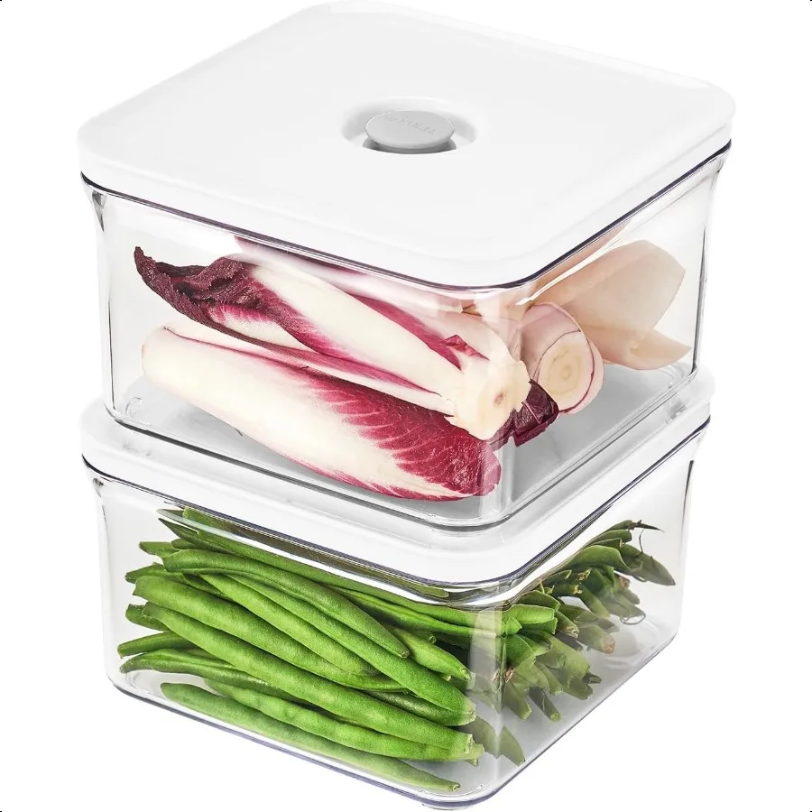 Premium Airtight Food Storage Containers Square 2PC Set 1.48qt 1.4Lx2pcs Smart OneClick Seal Lid No Hinges 100 Leak Proof BPAFR
Premium Airtight Food Storage Containers Square 2PC Set 1.48qt 1.4Lx2pcs Smart OneClick Seal Lid No Hinges 100 Leak Proof BPAFR