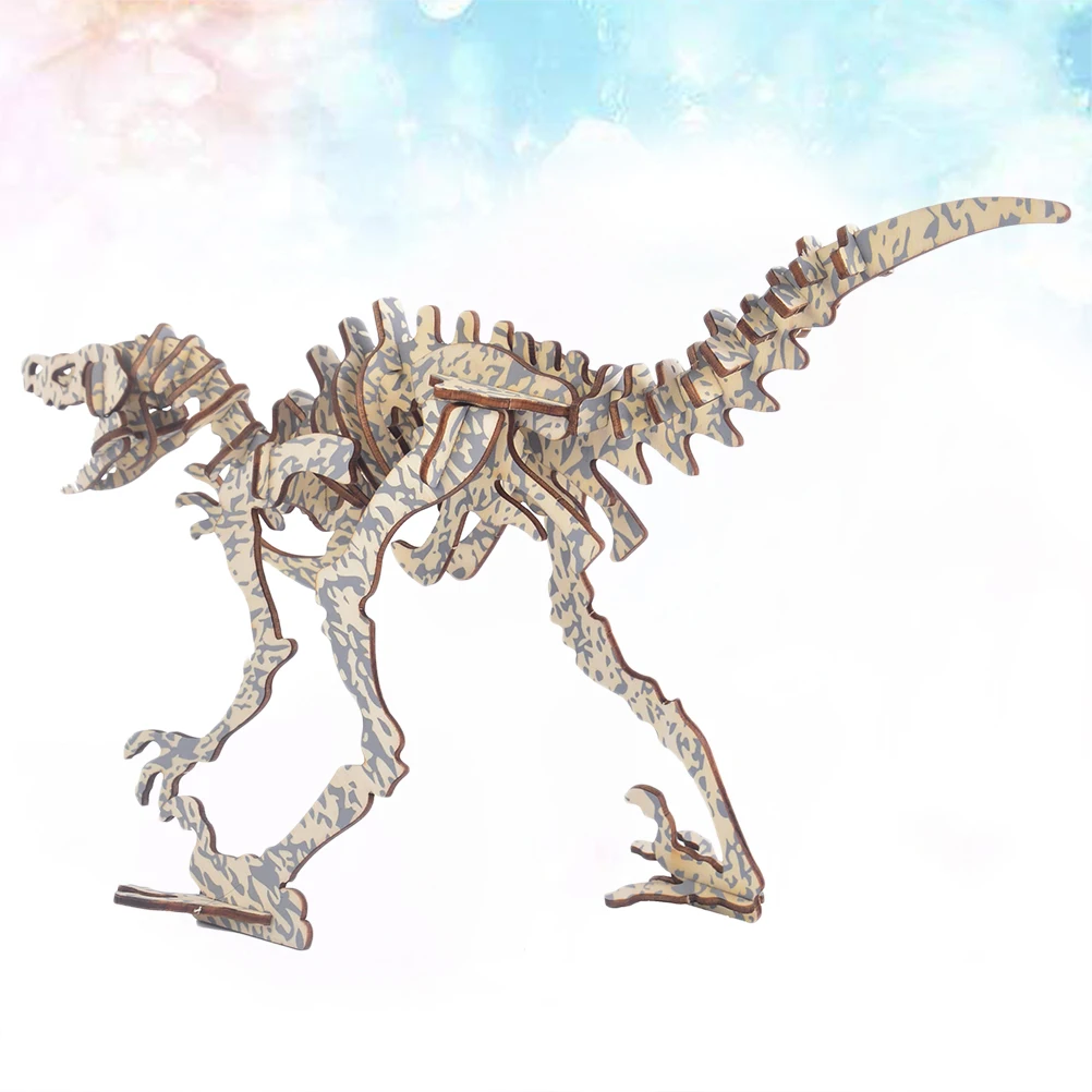 3D Wooden Puzzle Dinosaur Handcrafted Buildable Kit for Children Smooth Finish Safe for Little Hands Decorative Shelf Display
3D Wooden Puzzle Dinosaur Handcrafted Buildable Kit for Children Smooth Finish Safe for Little Hands Decorative Shelf Display