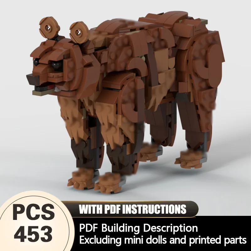Creators Animal Series Model MOC Building Bricks Brown Bear Modular Technology Gifts Holiday Assemble Children Toys Suit
Creators Animal Series Model MOC Building Bricks Brown Bear Modular Technology Gifts Holiday Assemble Children Toys Suit