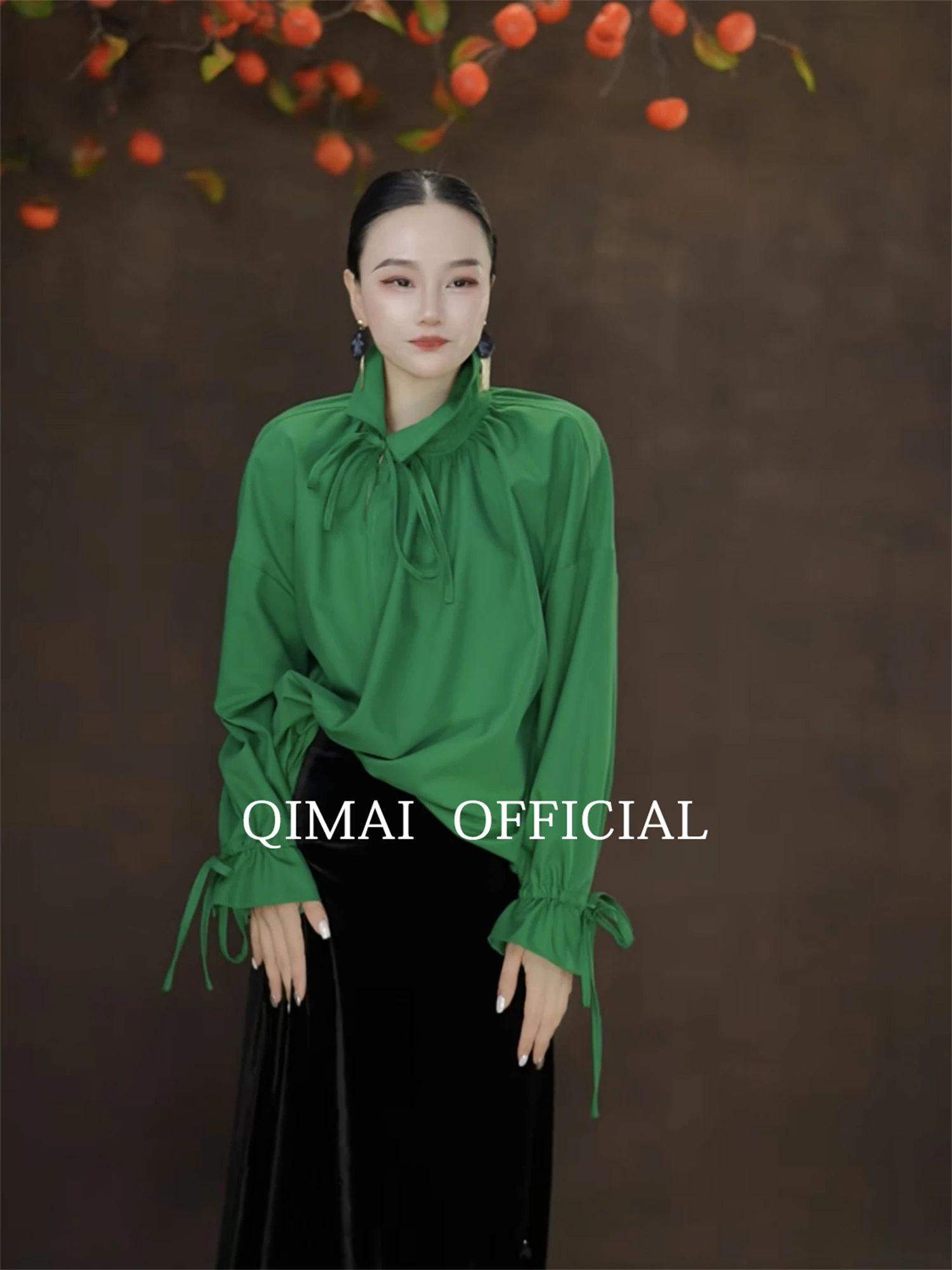 Unique Green Long Sleeve Women's Shirt Fashionable Design Casual Style Polyester Fiber Shoulder Pad Resistant to Deformation
Unique Green Long Sleeve Women's Shirt Fashionable Design Casual Style Polyester Fiber Shoulder Pad Resistant to Deformation