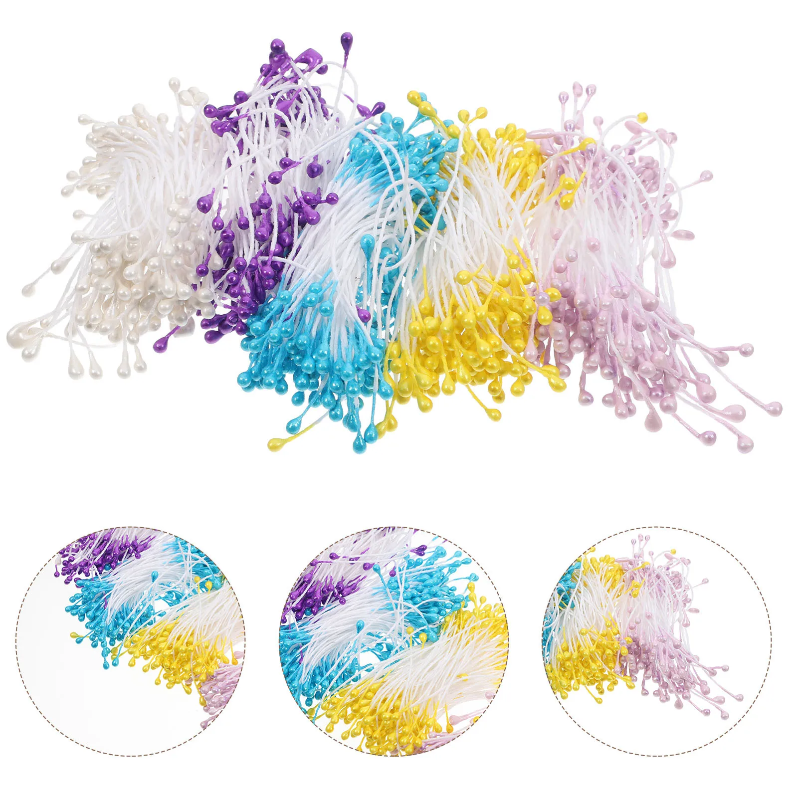 750Pcs Fake Flower Stamens Vibrant Color DIY Flower Pistils for Cake Decorating Scrapbooking Craft Projects DIY
750Pcs Fake Flower Stamens Vibrant Color DIY Flower Pistils for Cake Decorating Scrapbooking Craft Projects DIY