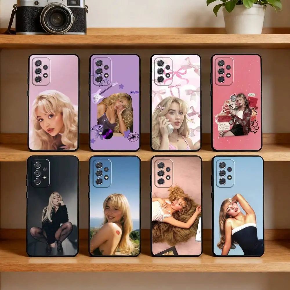 Singer S-Sabrina Carpenter Phone Case For Samsung Galaxy A73,21,22,32,71,53,52,51,80,5G Soft Black Cover
Singer S-Sabrina Carpenter Phone Case For Samsung Galaxy A73,21,22,32,71,53,52,51,80,5G Soft Black Cover