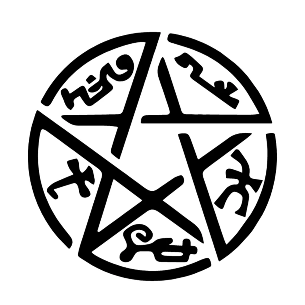 Supernatural Demon Trap Car Sticker Waterproof Personality Decal Laptop Truck Motorcycle Auto Accessories PVC,15cm*15cm
Supernatural Demon Trap Car Sticker Waterproof Personality Decal Laptop Truck Motorcycle Auto Accessories PVC,15cm*15cm